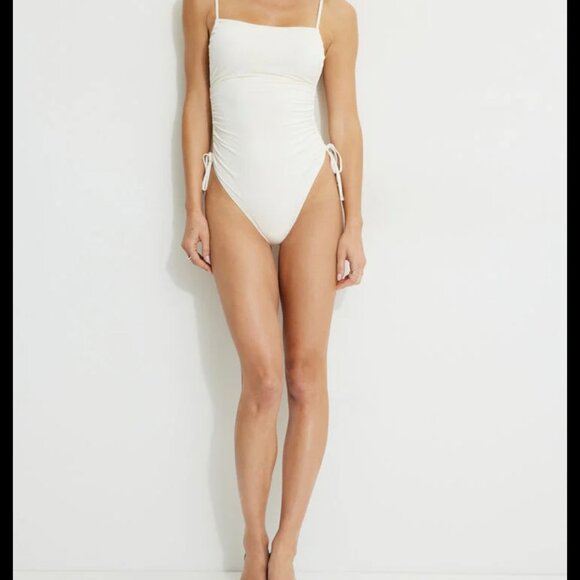 Dynamite Ruched One Piece Swimsuit - Picture 2 of 8
